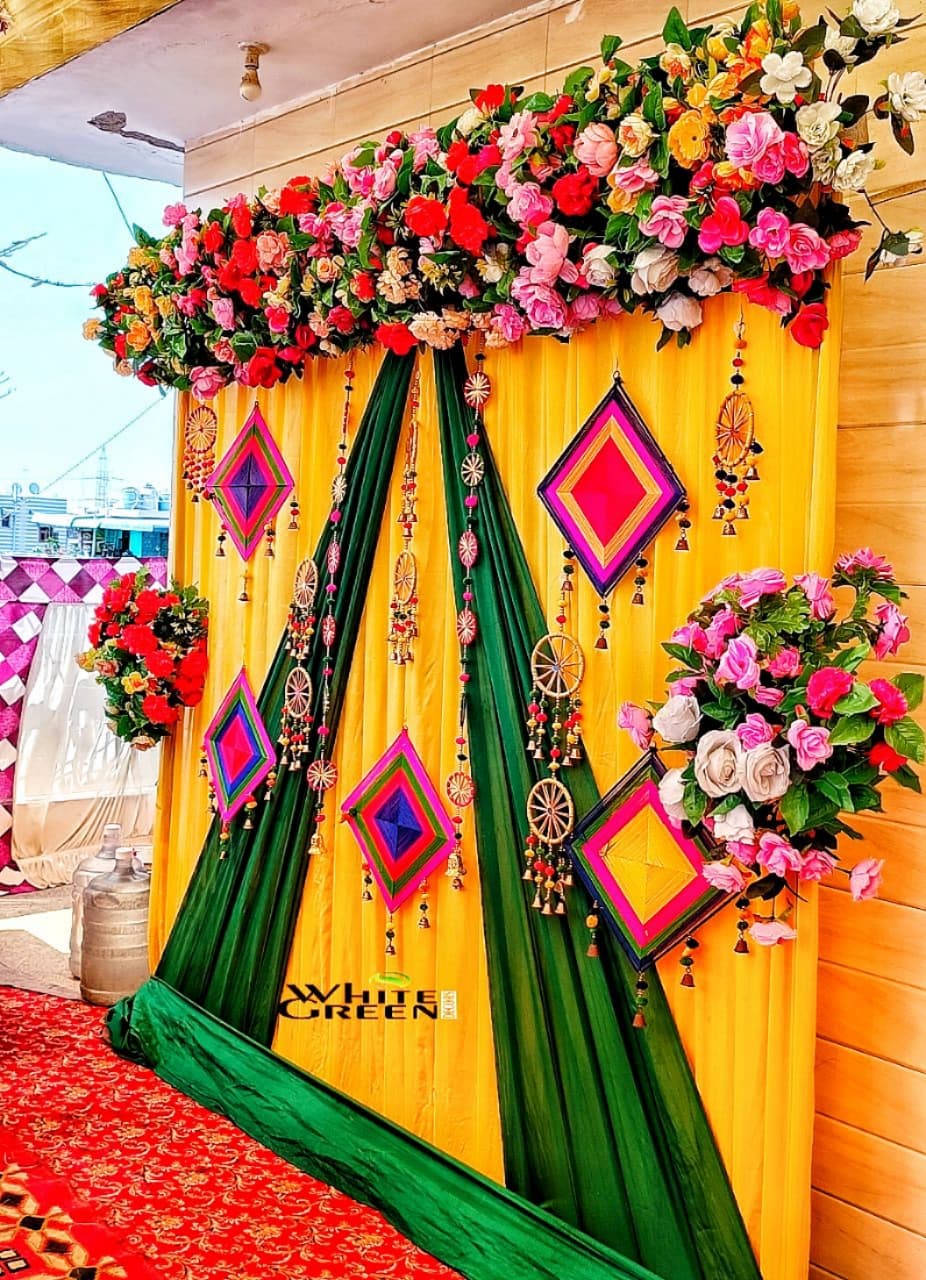 Haldi and Mehndi Decor