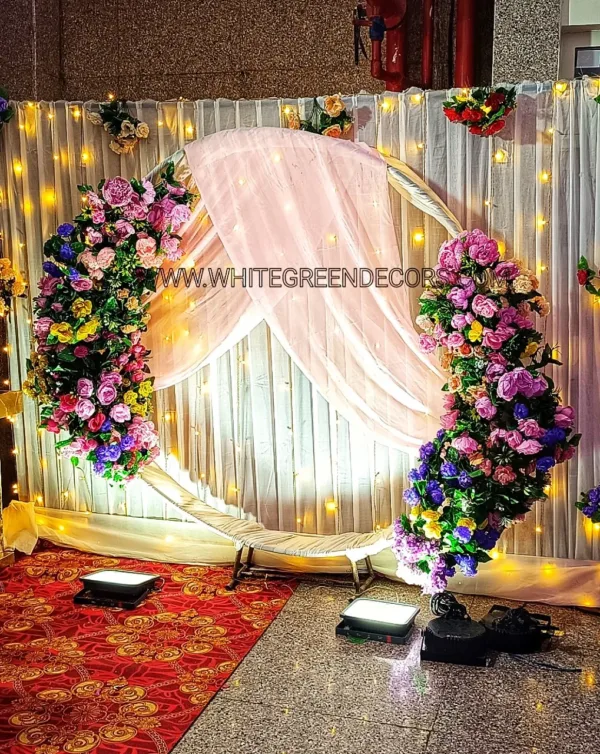 Anniversary and ring ceremony decoration