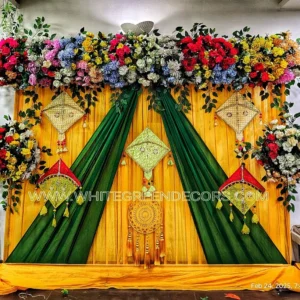 Haldi and Mehndi Backdrop