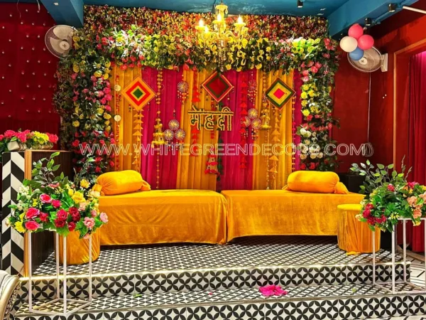 Mehndi Setup