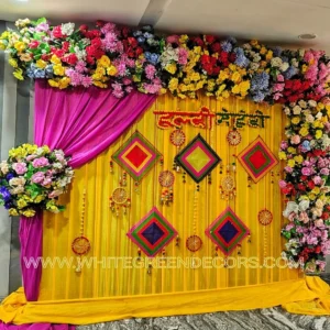 Haldi and Mehndi Backdrop